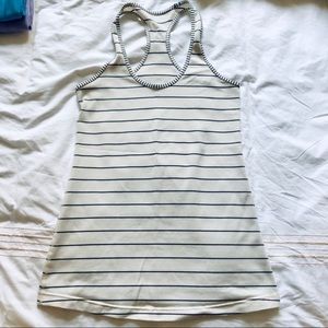 Lululemon Cool Racerback Striped Tank